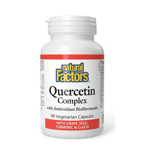 Natural Factors Quercetin Complex 90 Veg Capsules