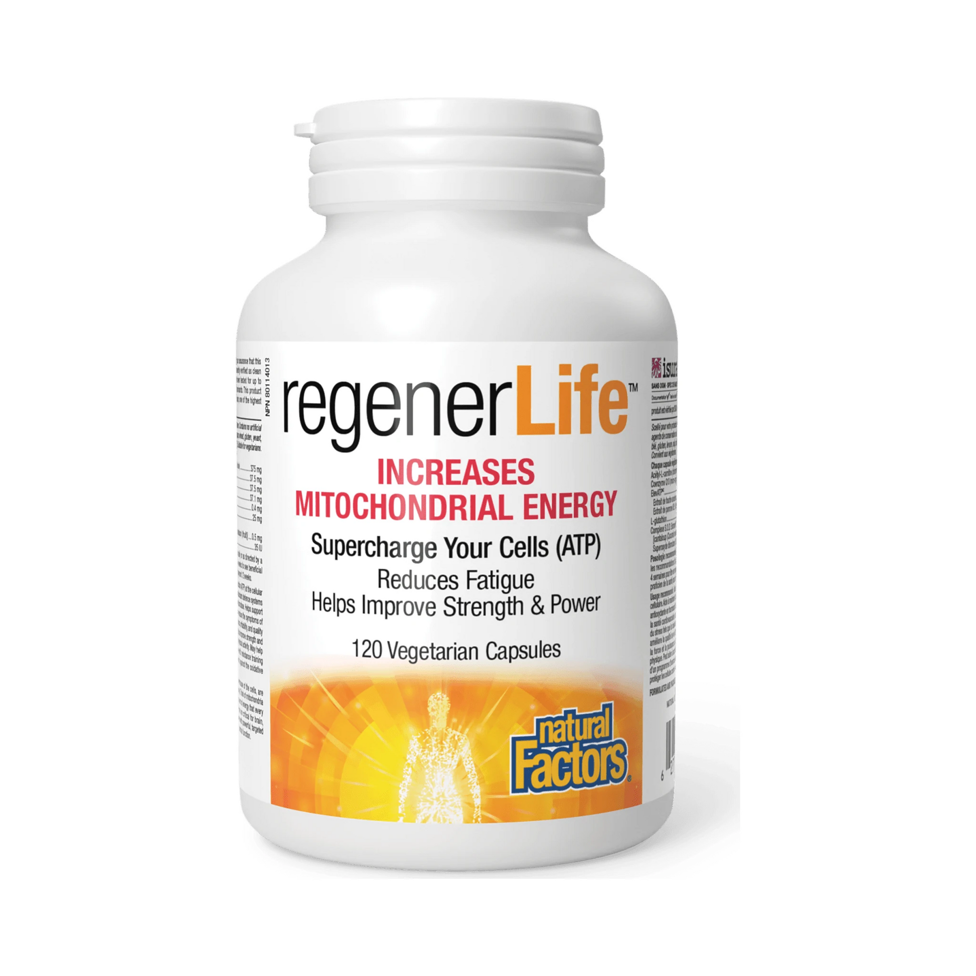 Natural Factors RegenerLife 120 Veg Capsules