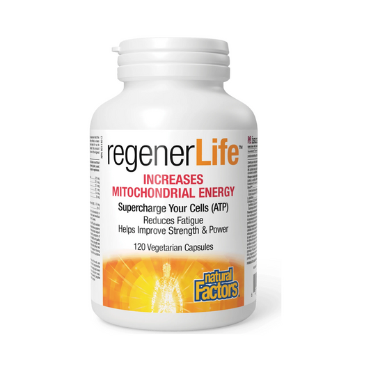 Natural Factors RegenerLife 120 Veg Capsules