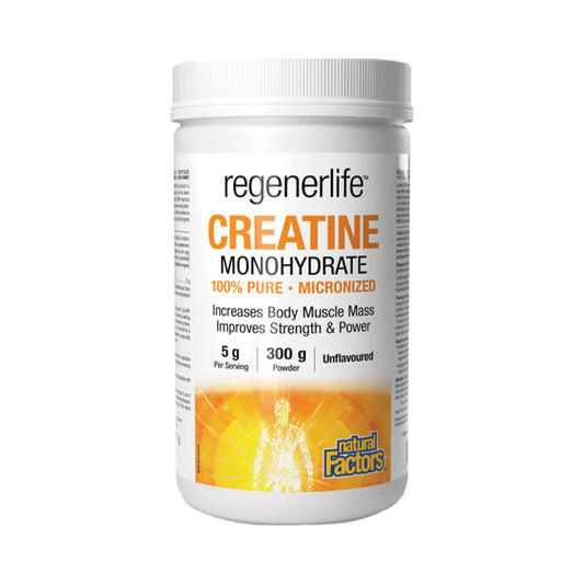 Natural Factors RegenerLife Creatine Monohydrate Unflavoured 300g