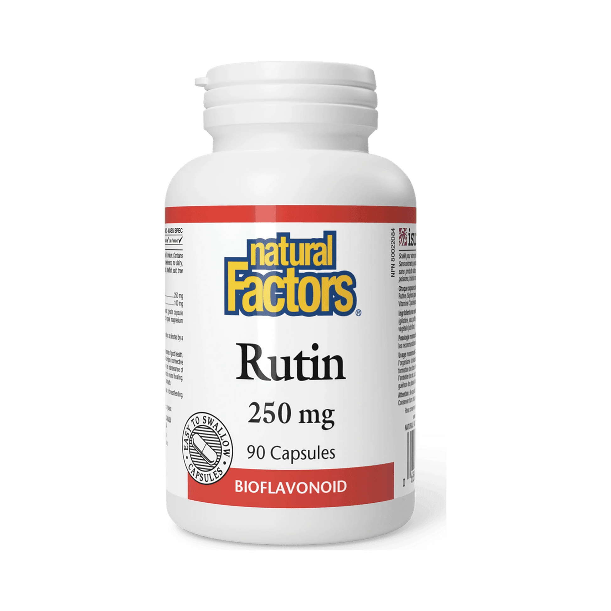 Natural Factors Rutin 250mg 90 Capsules