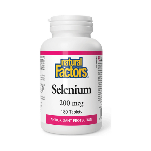 Natural Factors Selenium 200mcg 180 Tablets