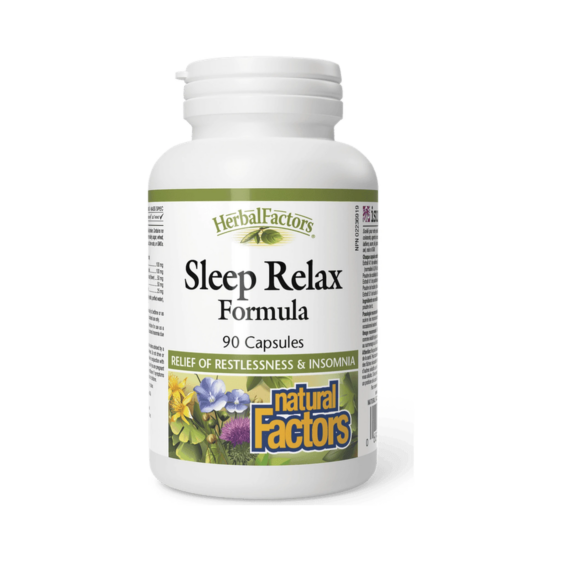 Natural Factors Sleep Relax Formula 90 Capsules
