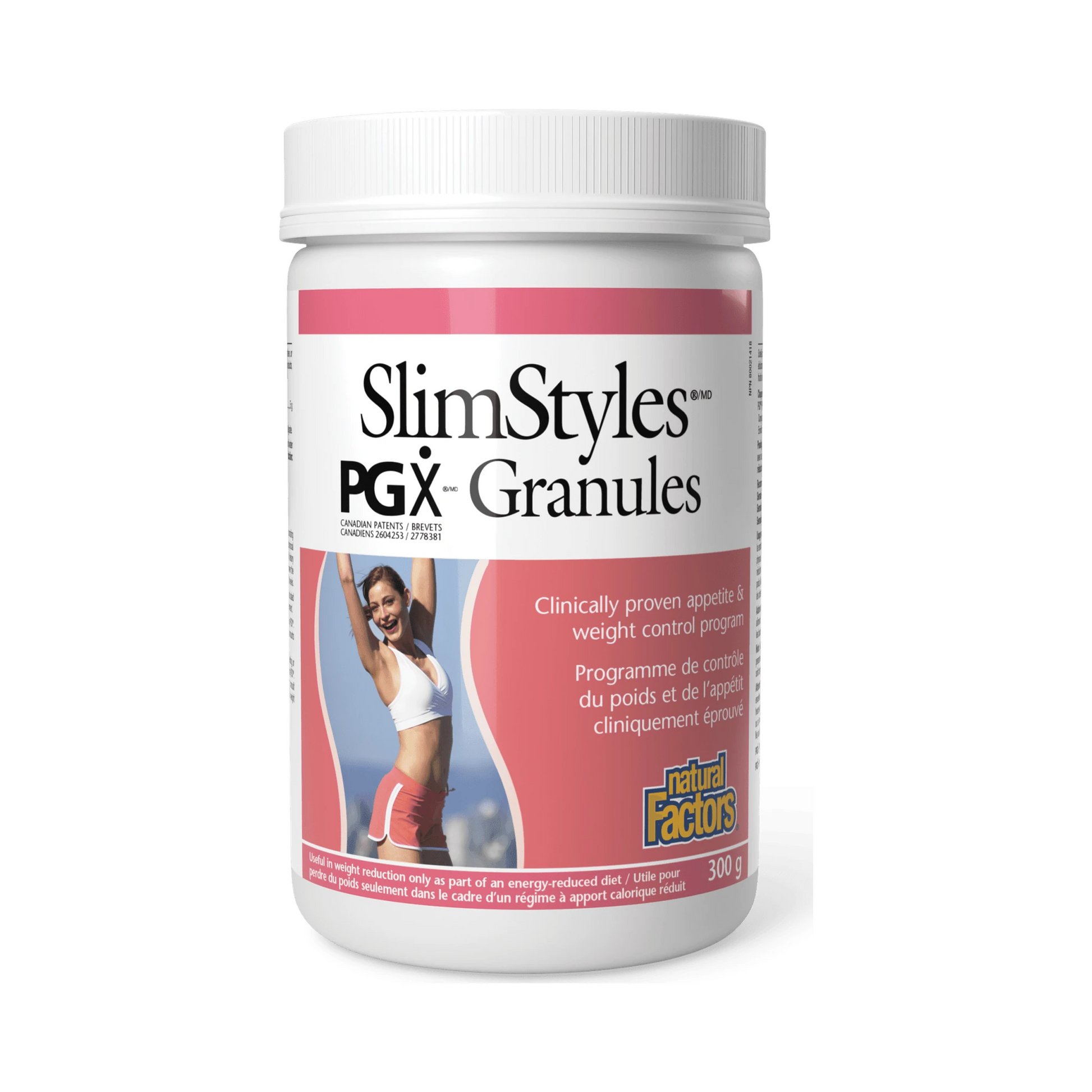 Natural Factors SlimStyles PGX Granules 300g