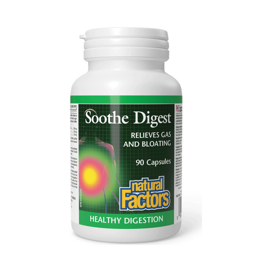 Natural Factors Soothe Digest 90 Capsules
