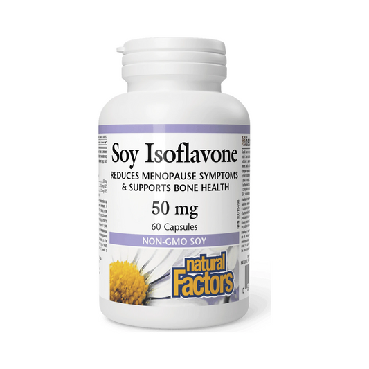 Natural Factors Soy Isoflavone 50mg 60 Capsules