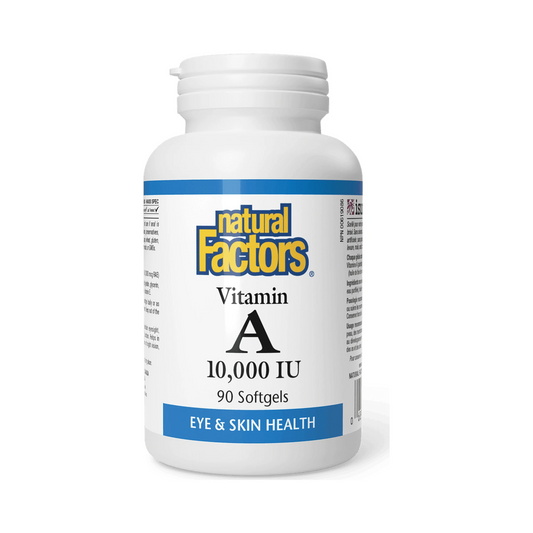 Natural Factors Vitamin A 10000IU 90 Softgels