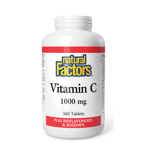 Natural Factors Vitamin C 1000mg 360 Tablets