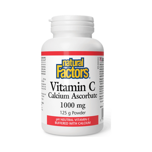 Natural Factors Vitamin C Calcium Ascorbate 1000mg 125g