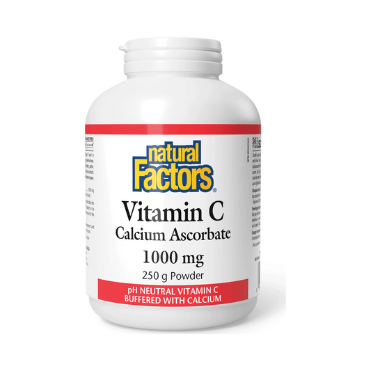 Natural Factors Vitamin C Calcium Ascorbate 1000mg 250g