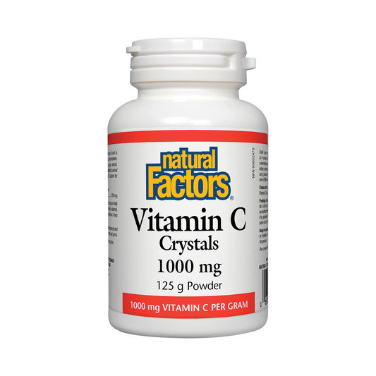 Natural Factors Vitamin C Crystals 1000mg 125g