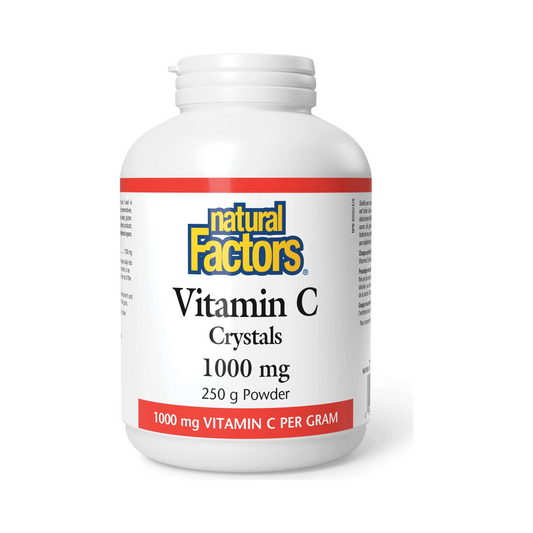 Natural Factors Vitamin C Crystals 1000mg 250g