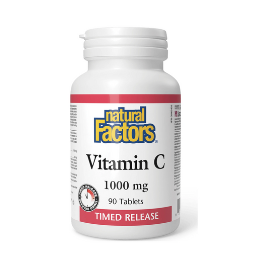 Natural Factors Vitamin C Time Release 1000mg 90 Tablets