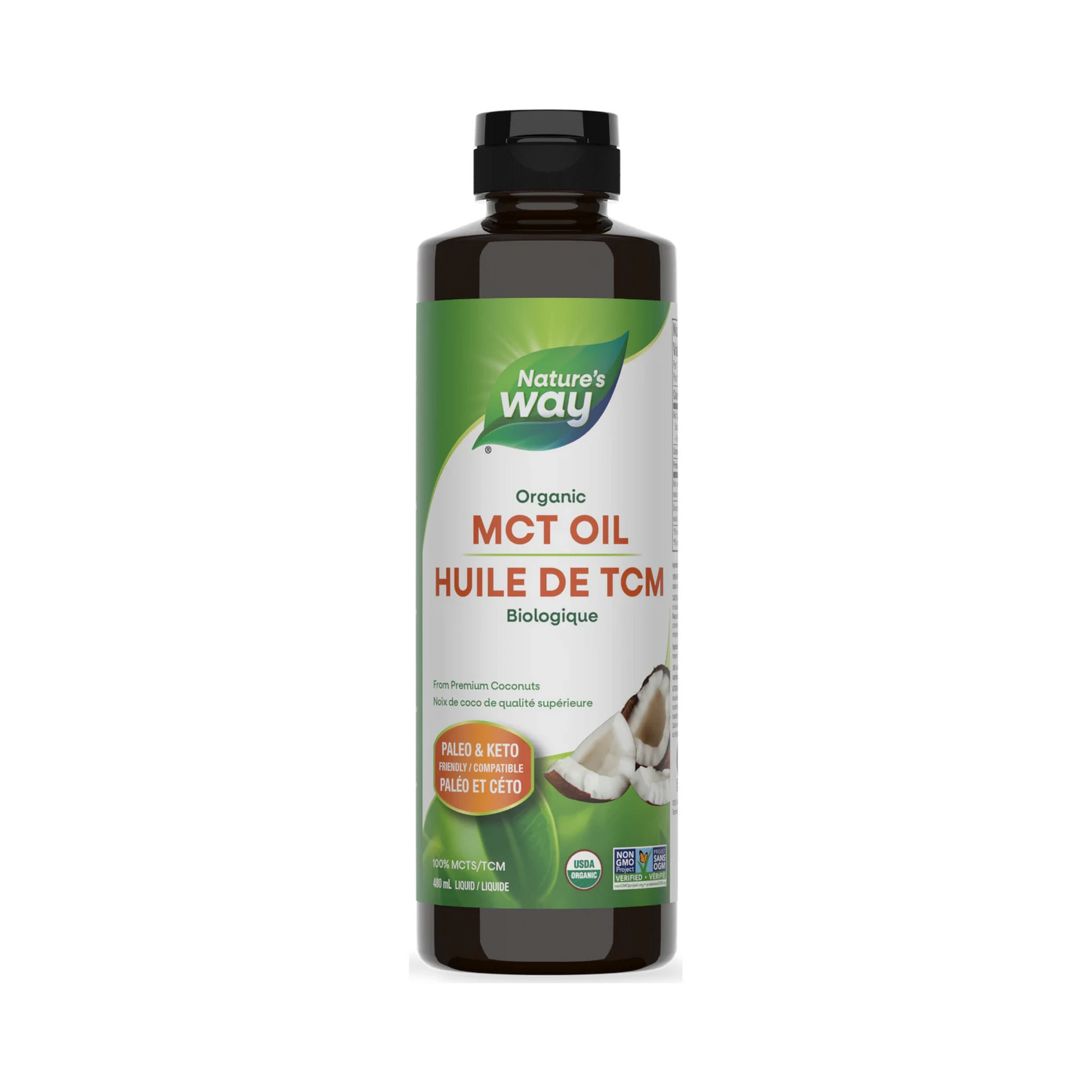 Nature's Way 100% MCT Oil 480mL