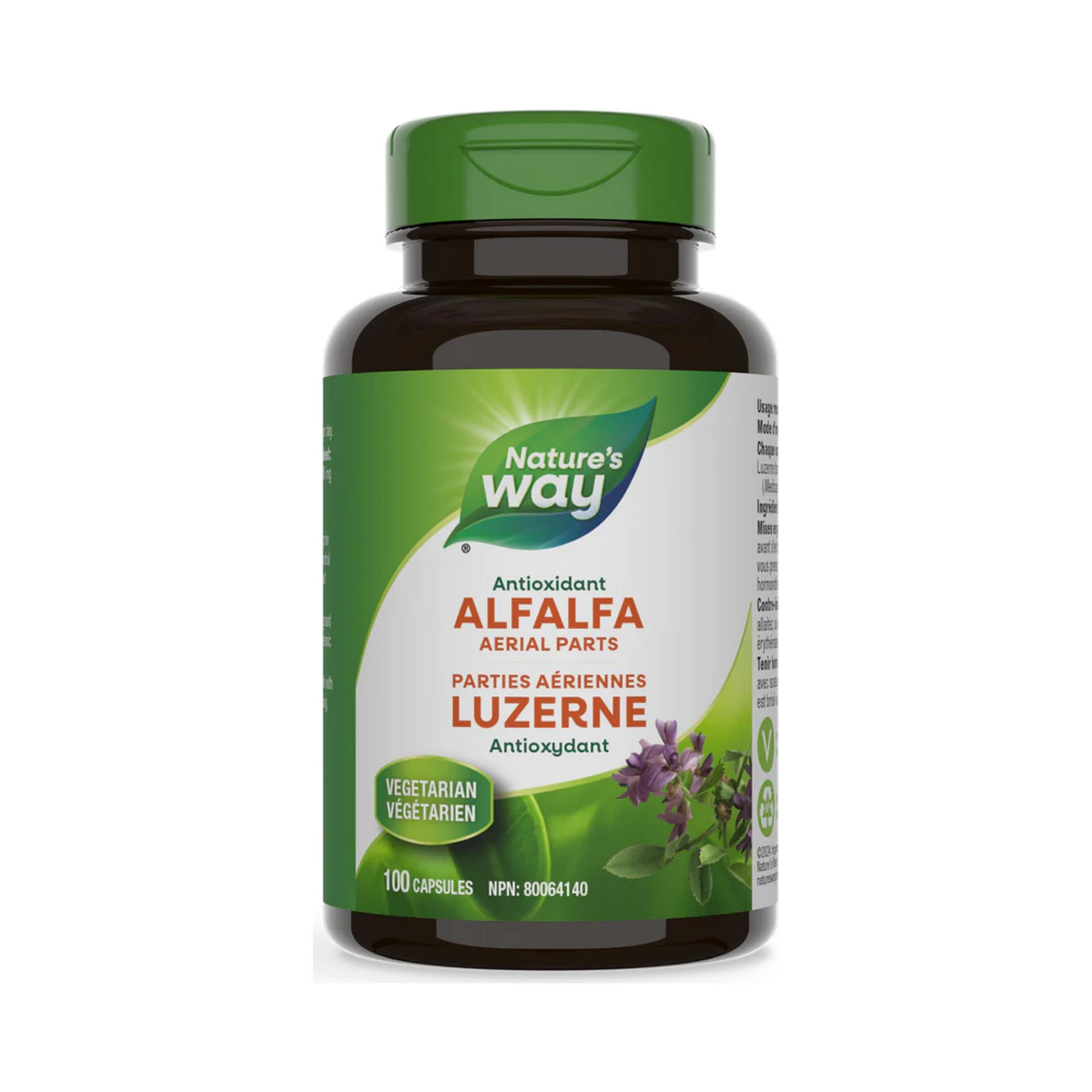 Nature's Way Alfalfa 100 Capsules