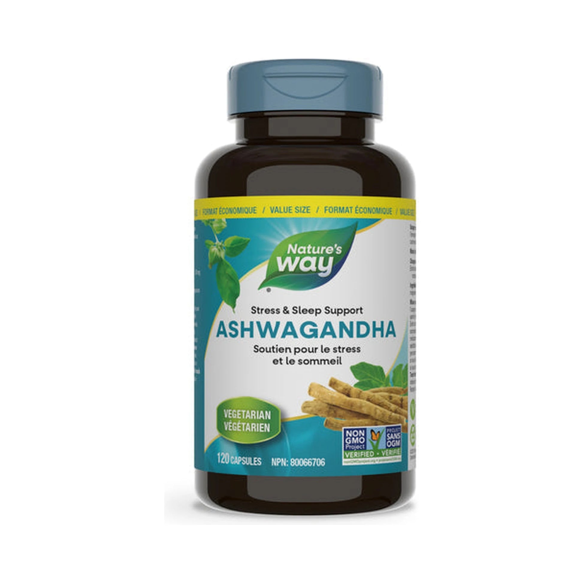 Nature's Way Ashwagandha 120 Veg Capsules