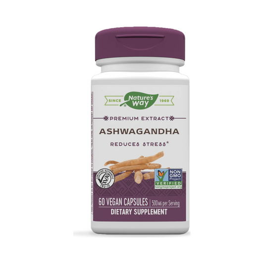 Nature's Way Ashwagandha  60 Veg Capsules