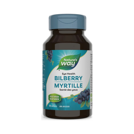Nature's Way Bilberry 60 Veg Capsules