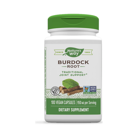 Nature's Way Burdock Root 100 Veg Capsules