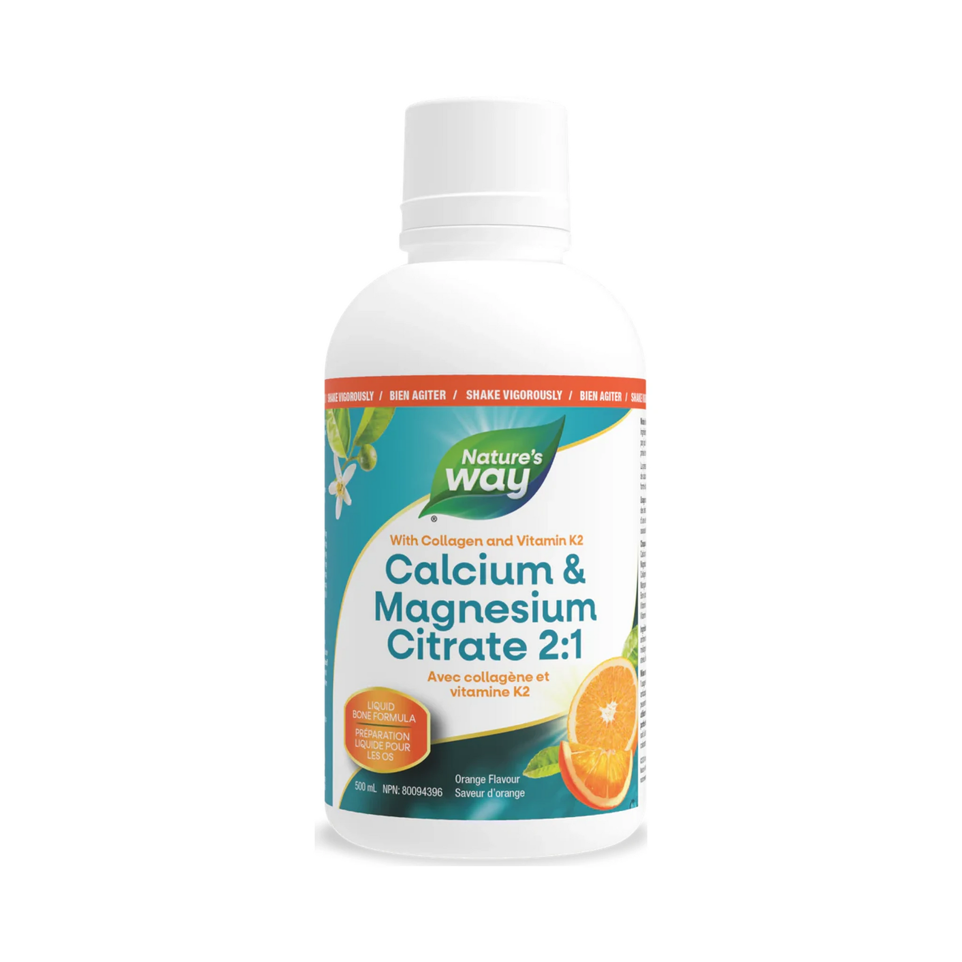 Nature's Way Cal Mag with K2 Liquid Orange 500mL