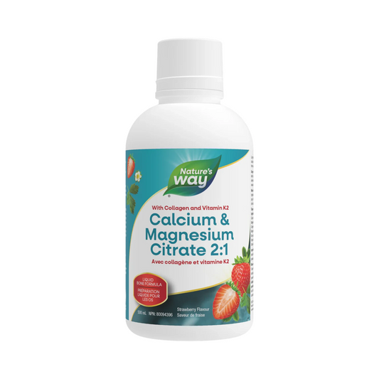 Nature's Way Cal Mag with K2 Liquid Strawberry 500mL