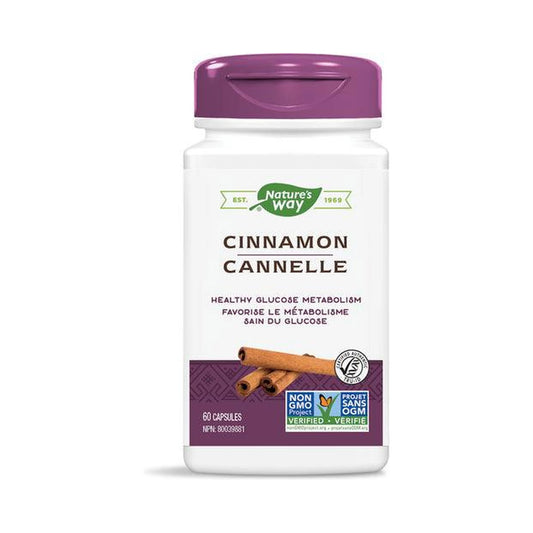 Nature's Way Cinnamon 60 Veg Capsules