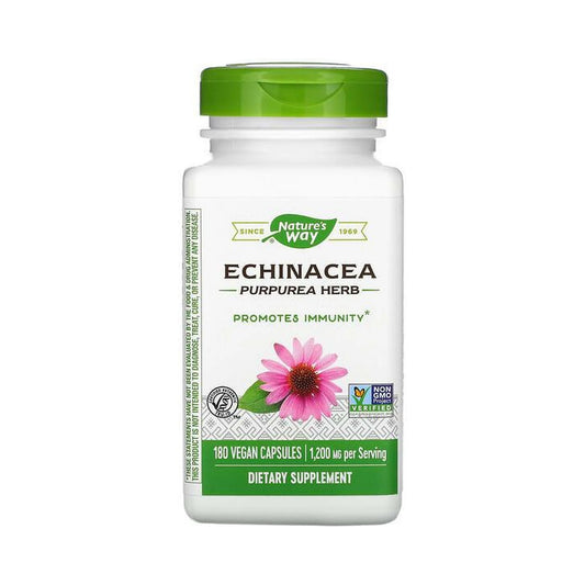 Nature's Way Echinacea Herb 180 Veg Capsules