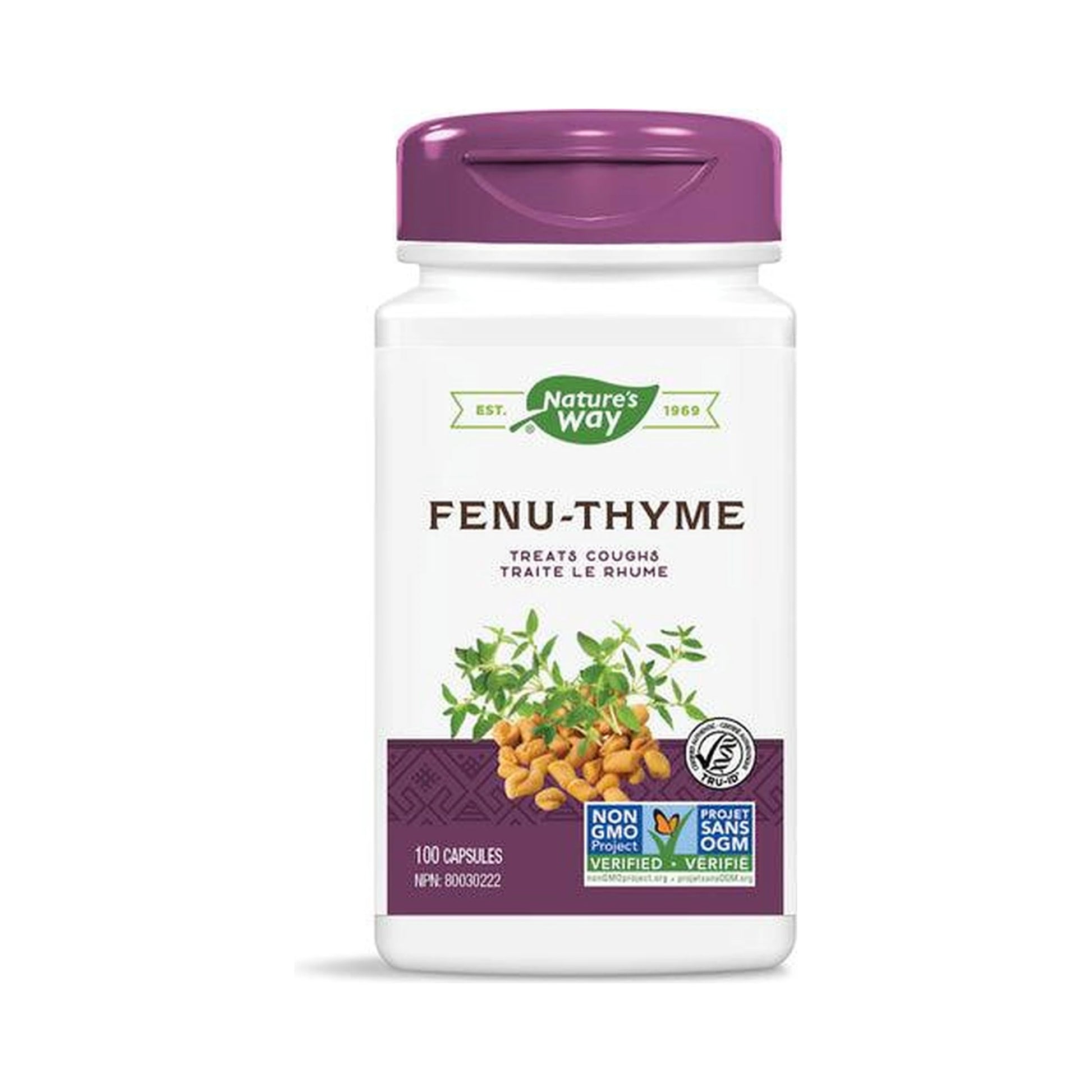 Nature's Way Fenu-Thyme 100 Capsules