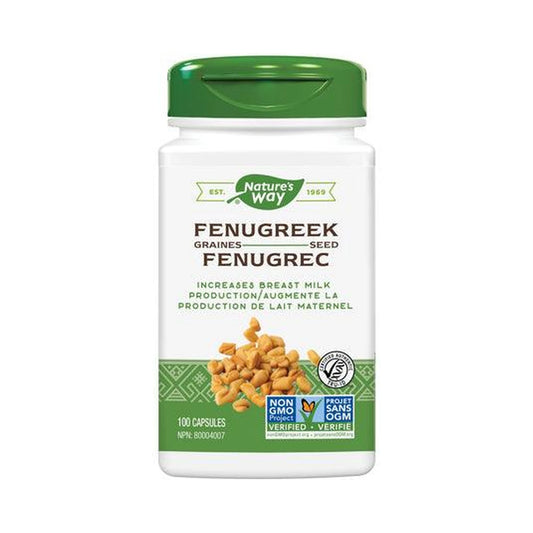 Nature's Way Fenugreek Seed 100 Capsules