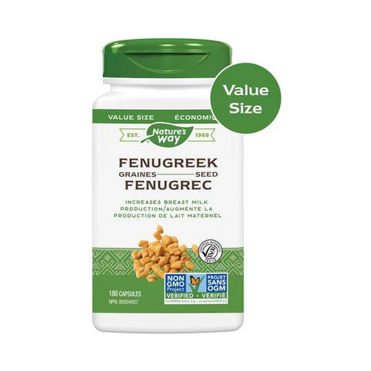 Nature's Way Fenugreek Seed 180 Capsules