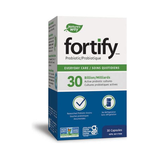 Nature's Way Fortify 30 Billion Probiotic 30 Capsules