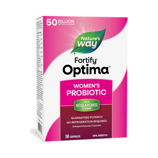 Nature's Way Fortiy Optima Women's 50 Billion 30 Veg Capsules