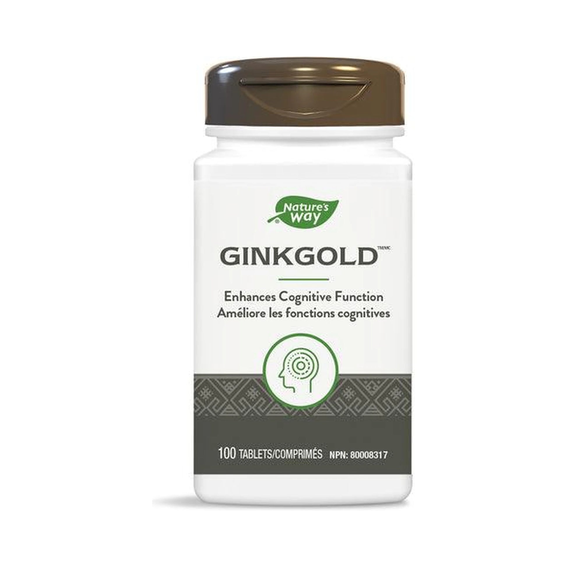 Nature's Way Ginkgold 60 mg 100 Tablets