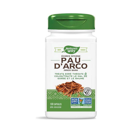 Nature's Way Pau D'Arco Inner Bark 100 Capsules
