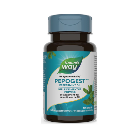 Nature's Way Pepogest Peppermint Oil 60 Softgels