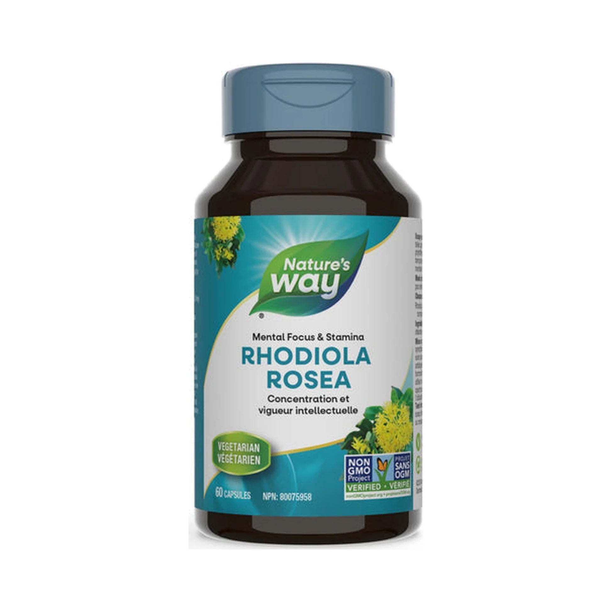 Nature's Way Rhodiola Rosea 60 Capsules