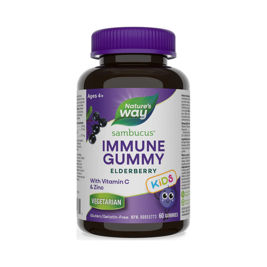 Nature's Way Sambucus Immune Support Kids 60 Gummies