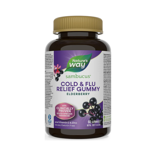 Nature's Way Sambucus Relief Adult Gummies 60 Gummies