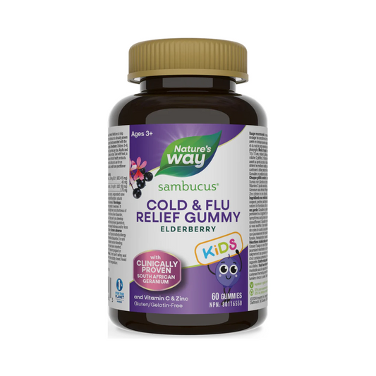 Nature's Way Sambucus Relief Kids Gummies 60 Gummies