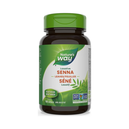 Nature's Way Senna Leaves 100 Veg Capsules