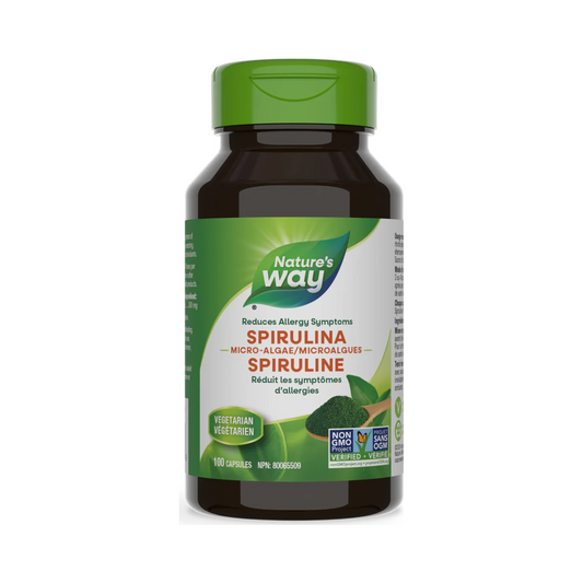 Nature's Way Spirulina 100 Capsules