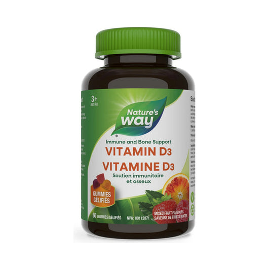 Nature's Way Vitamin D3 60 Gummies