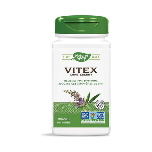 Nature's Way Vitex Chasteberry 100 Capsules