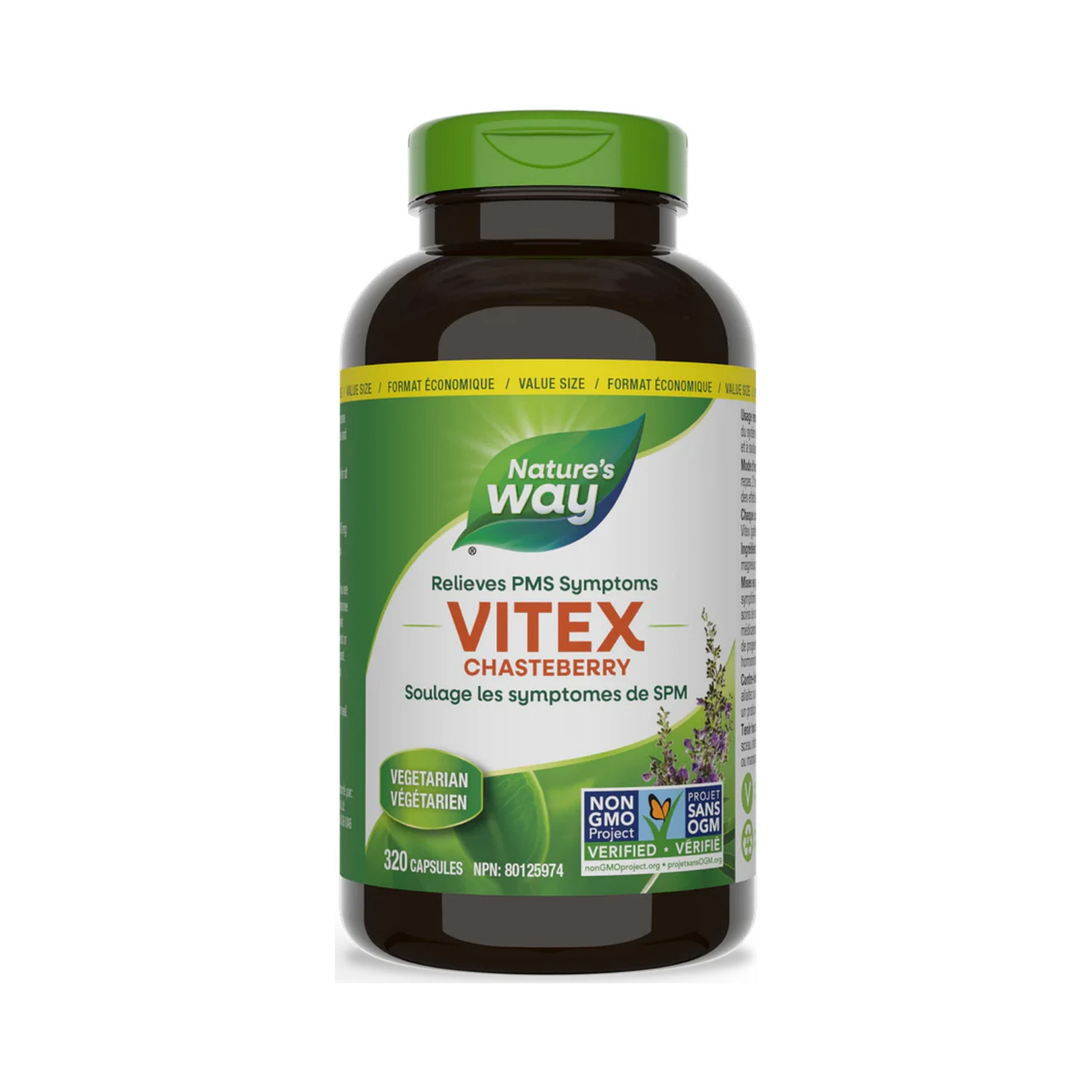 Nature's Way Vitex Chasteberry 320 Capsules