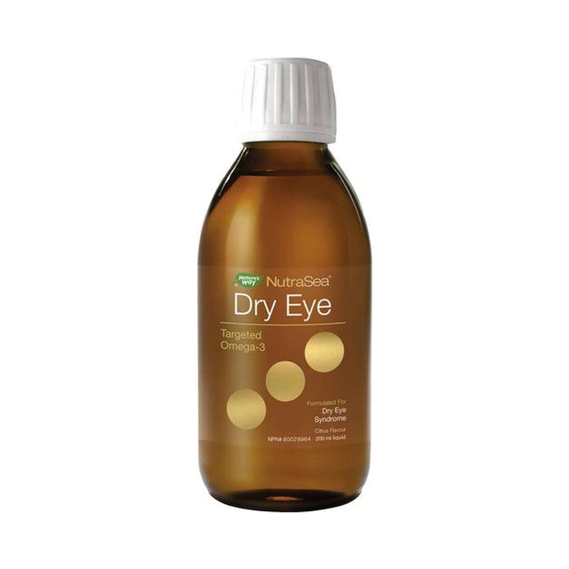 NutraSea Dry Eye Targeted Omega-3 Citrus 200mL