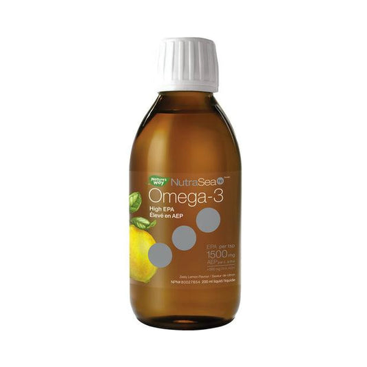 NutraSea HP Omega-3 Extra Strength EPA Lemon 200mL