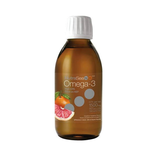 NutraSea HP+D Omega-3 Grapefruit Tangerine 200mL