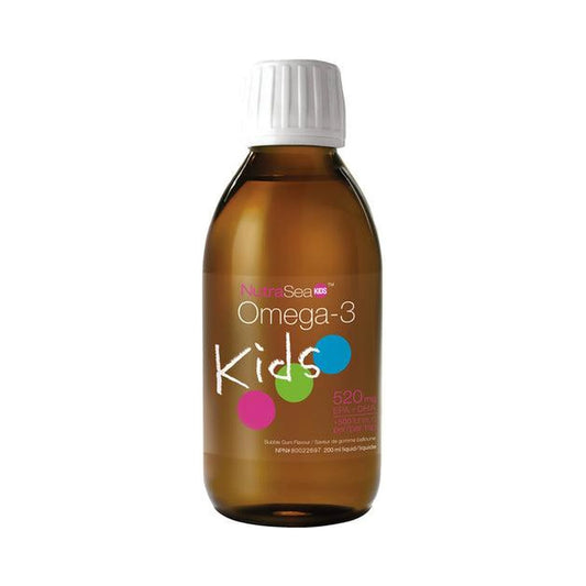NutraSea Kids Omega-3 Bubblegum 200mL