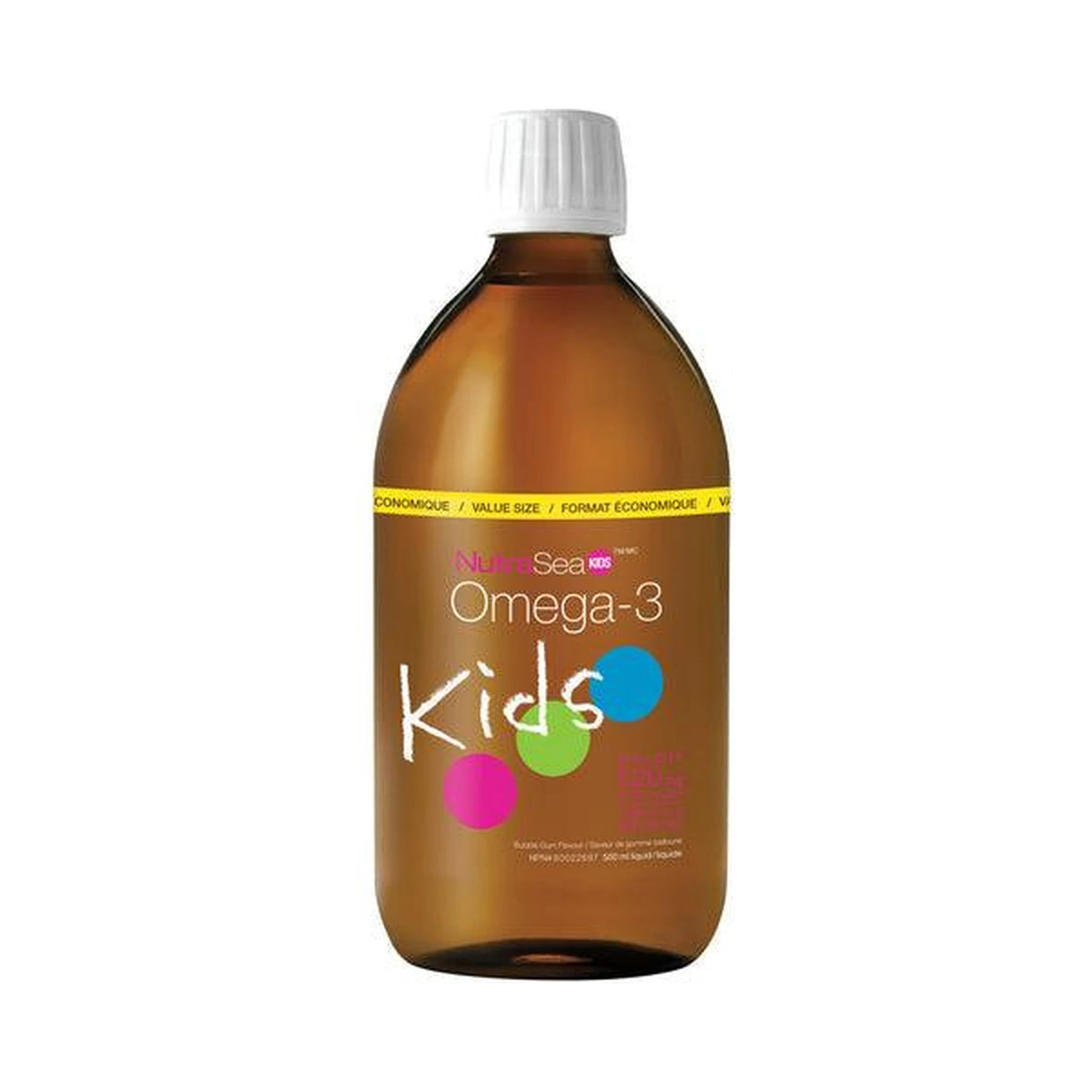 NutraSea Kids Omega-3 Bubblegum 500mL
