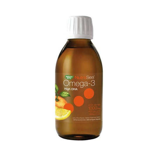 NutraSea Omega-3 High DHA Juicy Citrus 200mL